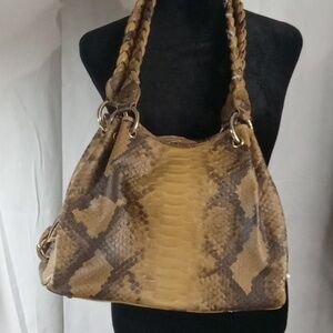 Isabella adams leather handbag